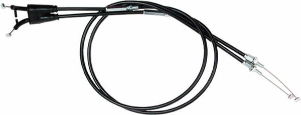 MOTION PRO BLACK VINYL THROTTLE PUSH-PULL CABLE SET 03-0396