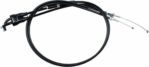 MOTION PRO BLACK VINYL THROTTLE PUSH-PULL CABLE SET 04-0196
