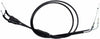 MOTION PRO BLACK VINYL THROTTLE PUSH-PULL CABLE SET 04-0272