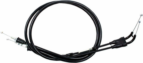 MOTION PRO BLACK VINYL THROTTLE PUSH-PULL CABLE SET 04-0278