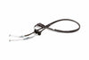 MOTION PRO BLACK VINYL THROTTLE PUSH-PULL CABLE SET 05-0430