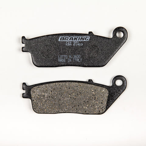 BRAKING BRAKE PAD SET SEMI-METALLIC 716SM1