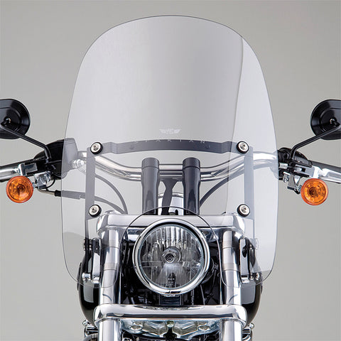 NATIONAL CYCLE SPARTAN WINDSHIELD CLEAR QUICK RELEASE 18.5