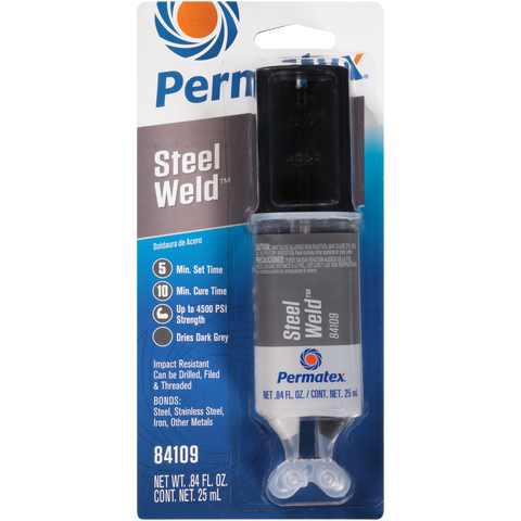 PERMATEX 4 MIN. MULTI-METAL EPOXY 0.84 FL. OZ 6/CASE 84109