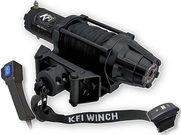KFI 5000LB WIDE ASSAULT SERIES WINCH AS-50WX