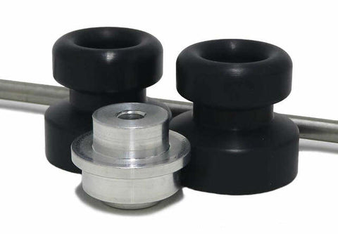 SHOGUN FRONT AXLE SLIDERS BLACK 702-5629