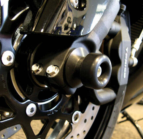 SHOGUN FRONT AXLE SLIDERS BLACK 702-6809