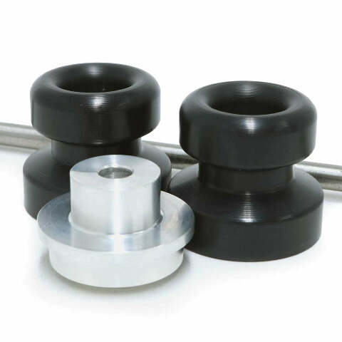 SHOGUN FRONT AXLE SLIDERS BLACK 702-6829