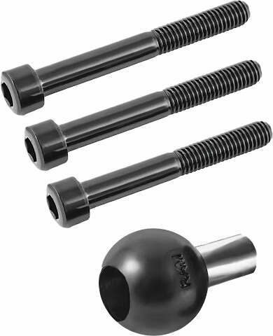 RAM MOTORCYCLE BASE W HOLE M8 SCREW RAM-B-367U