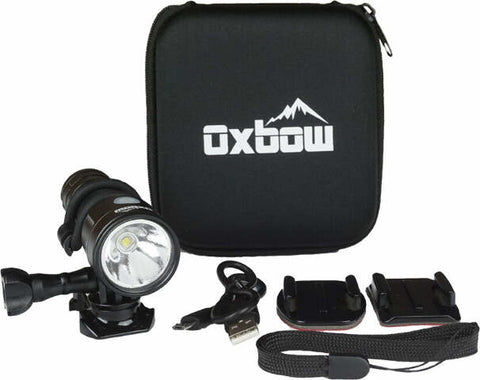 OXBOW GEAR LLC MAVERICK HELMET LIGHT KIT RECHARGEABLE LITHIUM BATTERY HL2000