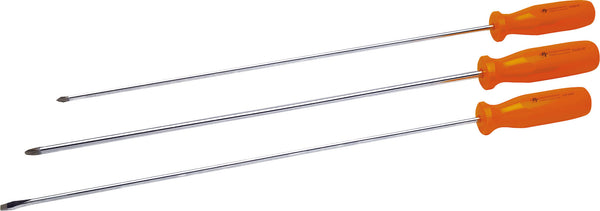 PERFORMANCE TOOL 3 PC LONG SCREWDRIVER SET W924