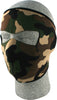 ZAN FULL FACE MASK WOODLAND CAMO WNFM118