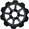LYNDALL BRAKES HIGH CARBON STEEL PHOENIX REAR ROTOR BLACK 11.8