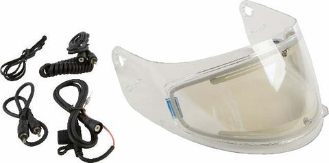GMAX SHIELD ELECTRIC CLEAR W/HOLE FOR FLIP TINT W/CORD GM-44 G980365