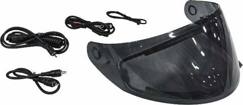 GMAX SHIELD ELECTRIC LENS SMOKE W/CORD KIT FF-98 G098009