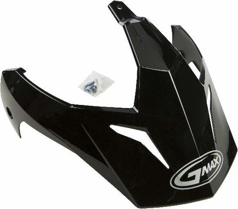 GMAX VISOR W/SCREWS BLACK GM-11 G011069