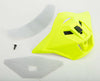 GMAX MOUTH VENT MATTE HI-VIS YELLOW W/SCREWS/SCREEN GM-11 G011075