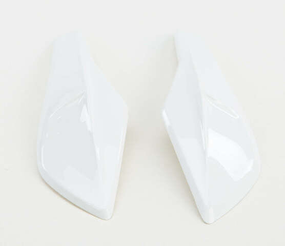 GMAX TOP FRONT VENTS LEFT/RIGHT MATTE WHITE FF-88/GM-64 G064050
