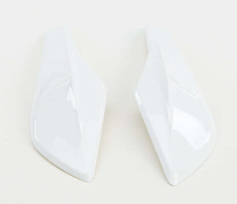 GMAX TOP FRONT VENTS LEFT/RIGHT MATTE WHITE FF-88/GM-64 G064050