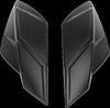 GMAX TOP FRONT VENTS LEFT/RIGHT MATTE BLACK FF-98/MD-01 G001024