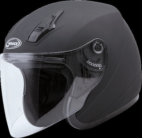 GMAX OF-17 OPEN-FACE HELMET MATTE BLACK MD G317075N