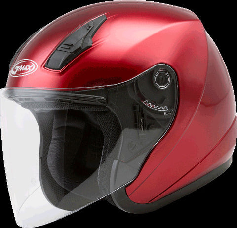 GMAX OF-17 OPEN-FACE HELMET CANDY RED 3X G317099N