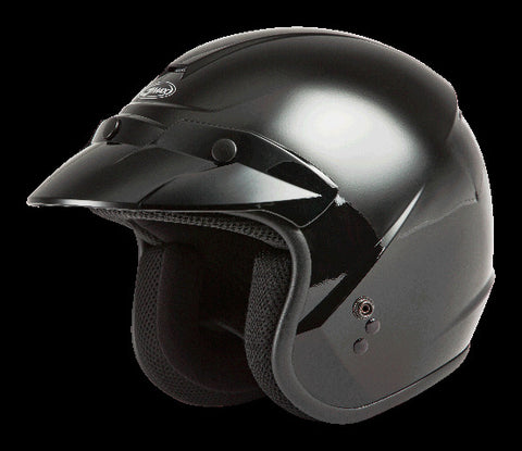 GMAX OF-2 OPEN-FACE HELMET BLACK SM G1020024
