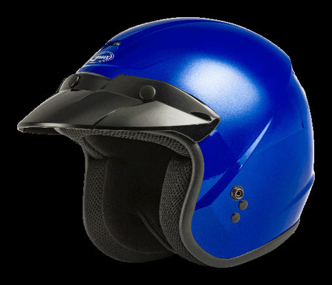 GMAX OF-2 OPEN-FACE HELMET BLUE SM G1020044