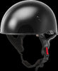 GMAX HH-65 HALF HELMET NAKED BLACK 2X H1650028