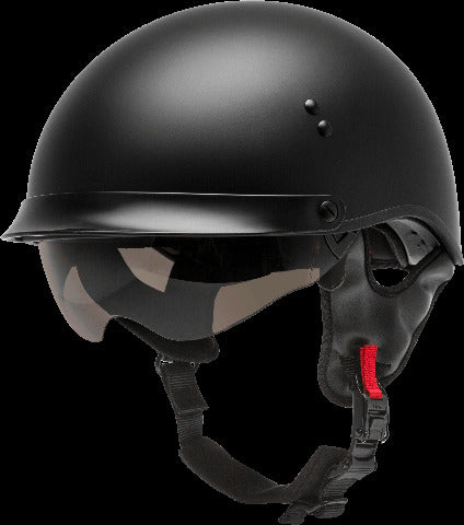 GMAX HH-65 HALF HELMET FULL DRESSED MATTE BLACK 2X H9650078