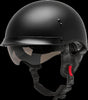 GMAX HH-65 HALF HELMET FULL DRESSED MATTE BLACK 2X H9650078