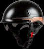 GMAX HH-65 HALF HELMET SOURCE FULL DRESSED BLACK/COPPER XS H9652633