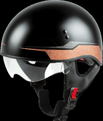 GMAX HH-65 HALF HELMET SOURCE NAKED BLACK/COPPER XL H1659637