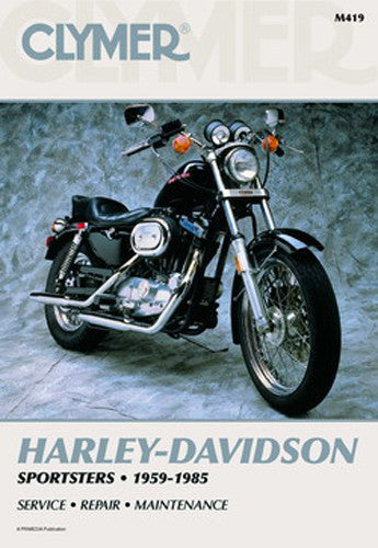 CLYMER REPAIR MANUAL HARLEY SPORTSTERS CM419
