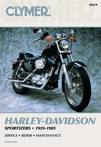 CLYMER REPAIR MANUAL HARLEY SPORTSTERS CM419