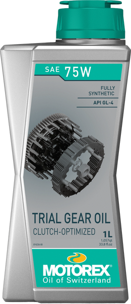 MOTOREX TRIAL GEAR OIL SAE 75W 1 LITER 10/CASE 201233