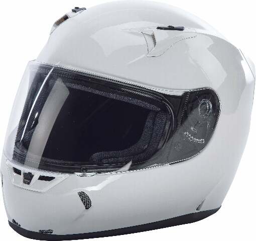 FLY RACING REVOLT SOLID HELMET ECE WHITE XS 73-8353XS