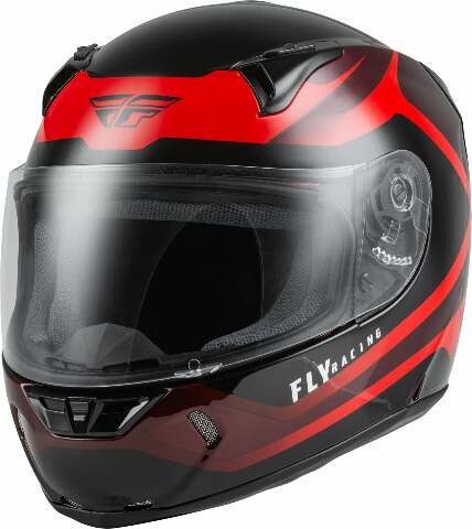 FLY RACING REVOLT RUSH HELMET RED/BLACK XS 73-8384XS