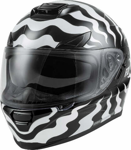 FLY RACING SENTINEL VENOM HELMET WHITE/BLACK XL 73-8394X
