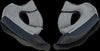 FLY RACING ODYSSEY CHEEK PADS SM GREY/BLACK 73-89141S