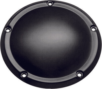 HARDDRIVE 5 HOLE DERBY COVER SATIN BLACK BIG TWIN 99-16 302702