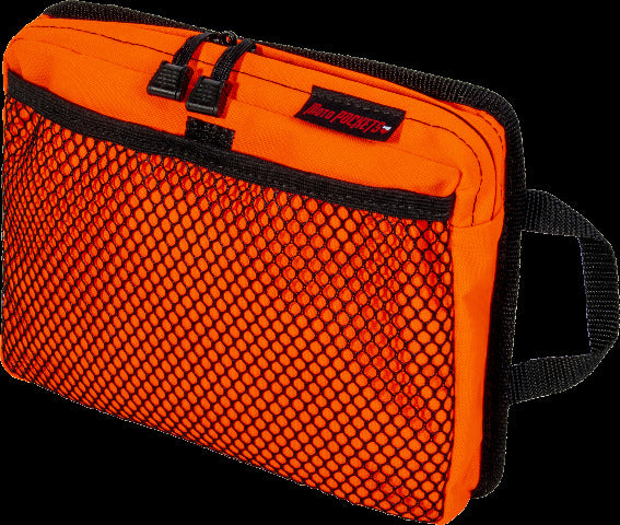 MOTO POCKETS TOP CASE BAG HIGH-VIS ORANGE 11X9X2 10011HV