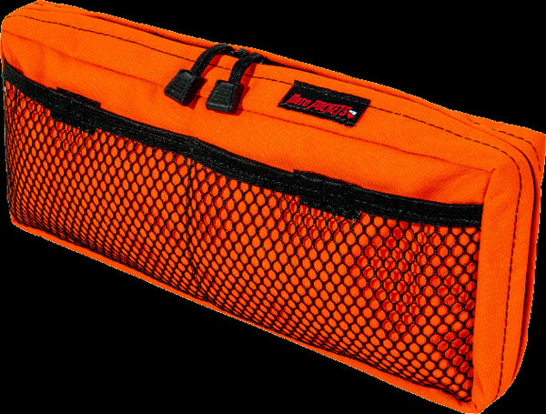 MOTO POCKETS SIDE CASE BAG HIGH-VIS ORANGE 14X6X2 10009HV