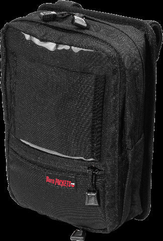MOTO POCKETS UTILITY BAR BAG BLACK 7.5X10.5X3 40003BLK
