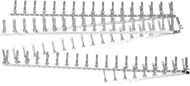 NAMZ CUSTOM CYCLE PRODUCTS AMP MULTILOCK PLUG TERMINALS HD# 73191-96 100-PK NA-173631-1