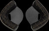 HIGHWAY 21 .38 HELMET CHEEK PADS 30MM 77-02011