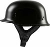 HIGHWAY 21 9MM GERMAN BEANIE HELMET GLOSS BLACK LG 77-1000L