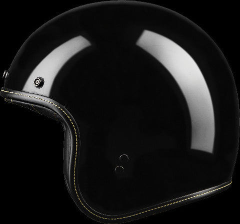 HIGHWAY 21 .38 RETRO HELMET GLOSS BLACK 2X 77-12002X