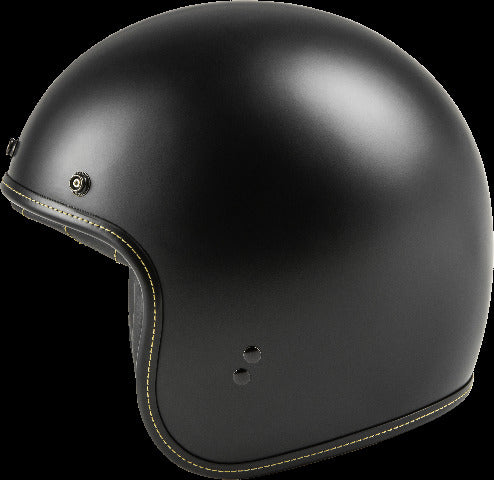 HIGHWAY 21 .38 RETRO HELMET MATTE BLACK MD 77-1201M
