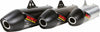 DR.D NS-4 SLIP-ON EXHAUST STAINLESS W/ALUMINUM SILENCER 7656